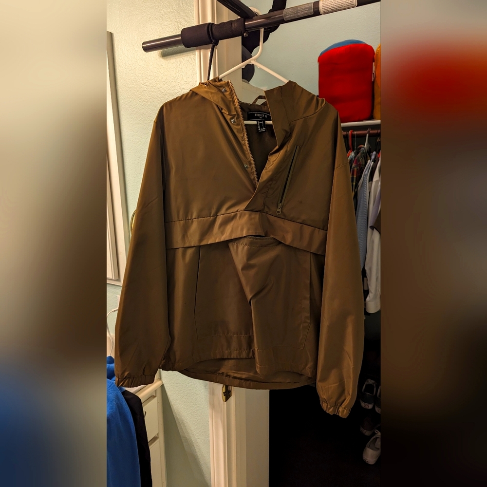 Parka- Men's Pullover Double Windbreaker